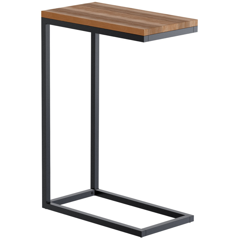 Table d'appoint Manteo 46x25x67 cm chêne