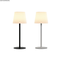 Lampe solaire Home ESPRIT Blanc Noir 15 x 15 x 40 cm