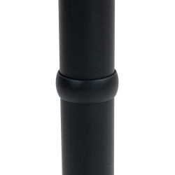 Table de bar ronde Hereford 60 cm noir/noir