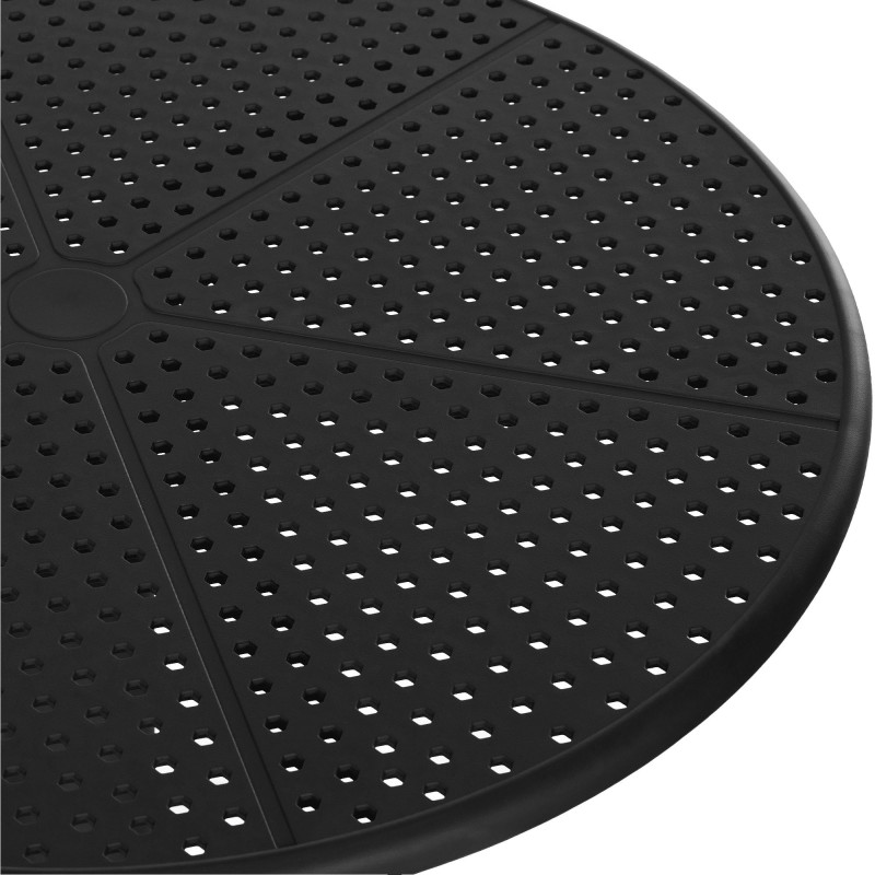 Table ronde Lacota 60 cm noir