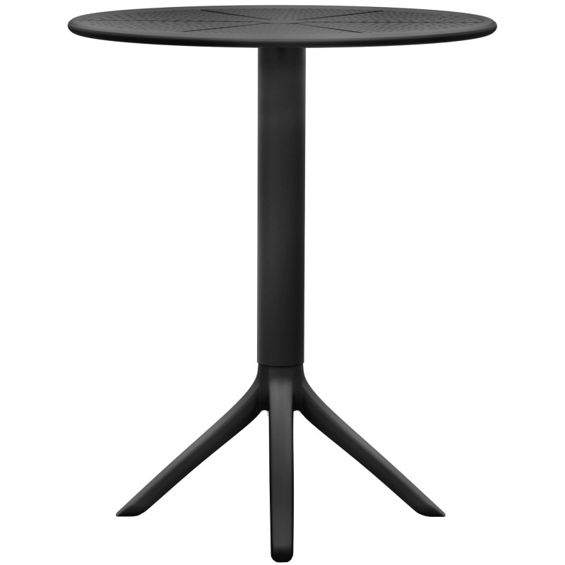 Table ronde Lacota 60 cm noir