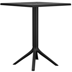 Table Nuvela 60x60 cm noir