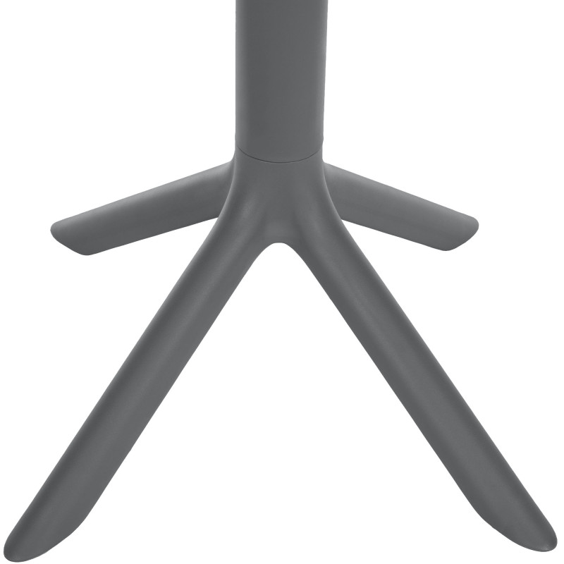 Table Nuvela 60x60 cm gris foncé