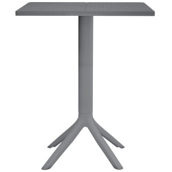 Table Nuvela 60x60 cm gris foncé