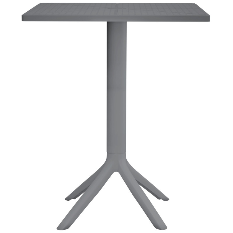 Table Nuvela 60x60 cm gris foncé