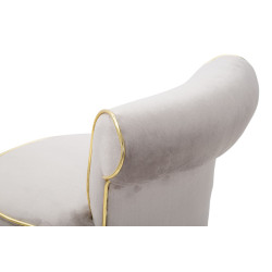 TABOURET DE BAR LUXY GRIS CM 46X48X96