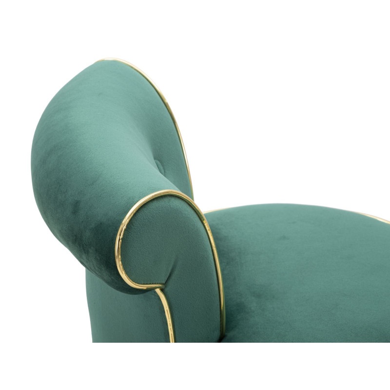 TABOURET DE BAR LUXY CRÈME CM 46X48X96