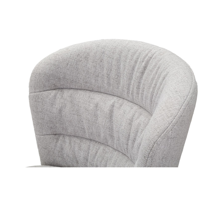 TABOURET DE BAR LOSANNA GRIS LOT DE 2 PIECES CM 52X59X108