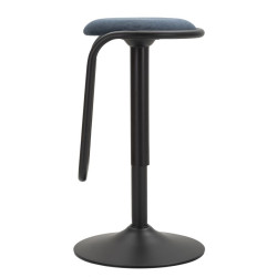 TABOURET DE BAR RÉhausseur DESTINY NAVY CM Ø 41X61-83