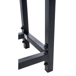 Porte-bûches de chauffage Irondale noir