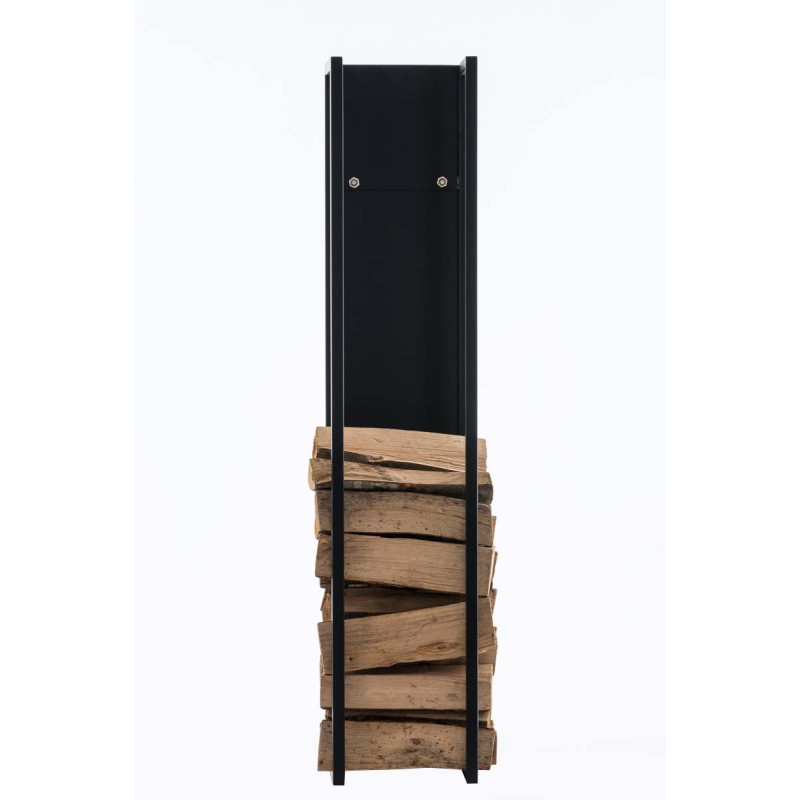 Porte-bûches Spark 140 noir mat