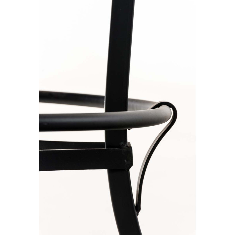 Tabouret de bar Radong noir