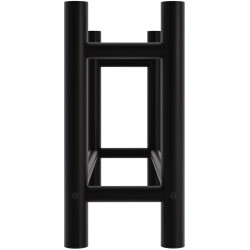 Porte-bûches Medya rond 30x100x60 cm noir