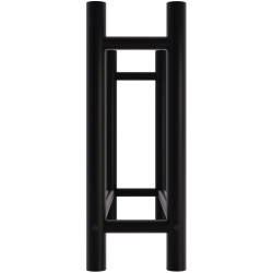 Porte-bûches de cheminée Medya rond 30x100x80 cm noir