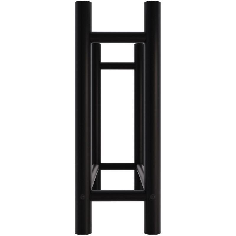 Porte-bûches de cheminée Medya rond 30x100x80 cm noir