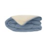 Couette Microfibre 400g/m≤ CALGARY Petrole & Mastic 140x200cm