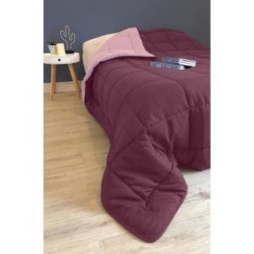 Couette Microfibre 400g/m≤ CALGARY Prune & Parme 240x260cm