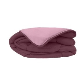 Couette Microfibre 400g/m≤ CALGARY Prune & Parme 240x260cm