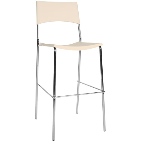 Tabouret de bar Gênes, crème