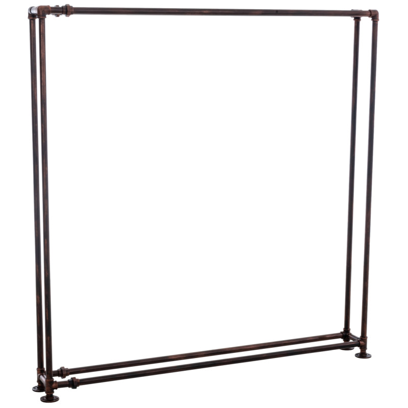 Porte-bûches de chauffage Tinos bronze
