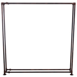 Porte-bûches de chauffage Tinos bronze