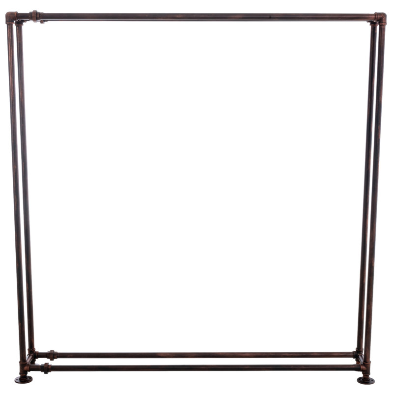Porte-bûches de chauffage Tinos bronze