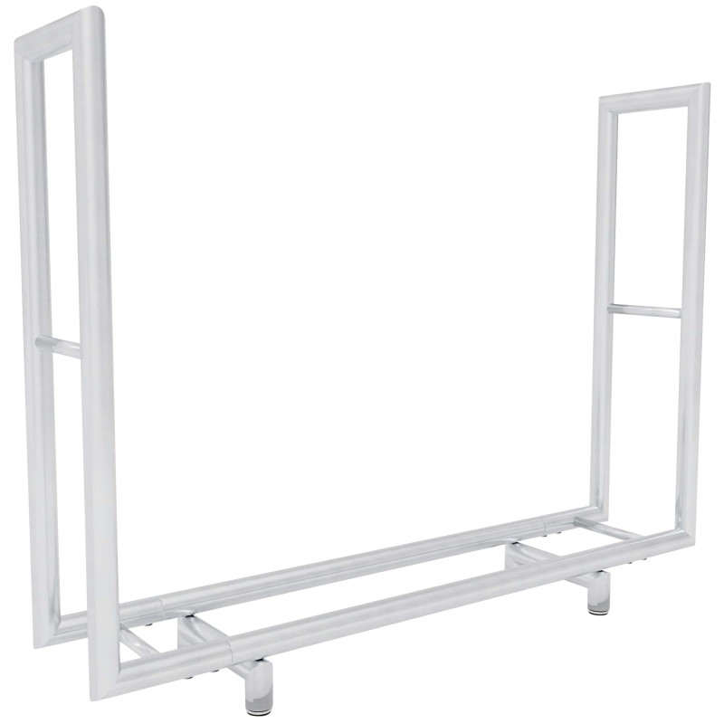 Porte-bûches de chauffage Drake acier inoxydable