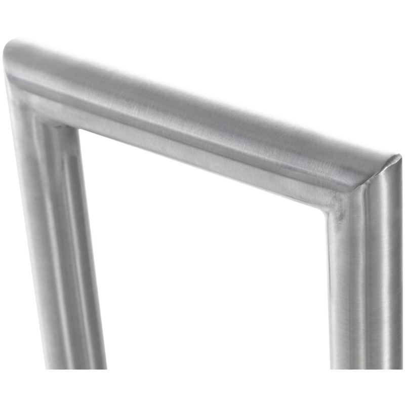 Porte-bûches de chauffage Drake acier inoxydable