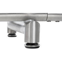 Porte-bûches de chauffage Drake acier inoxydable