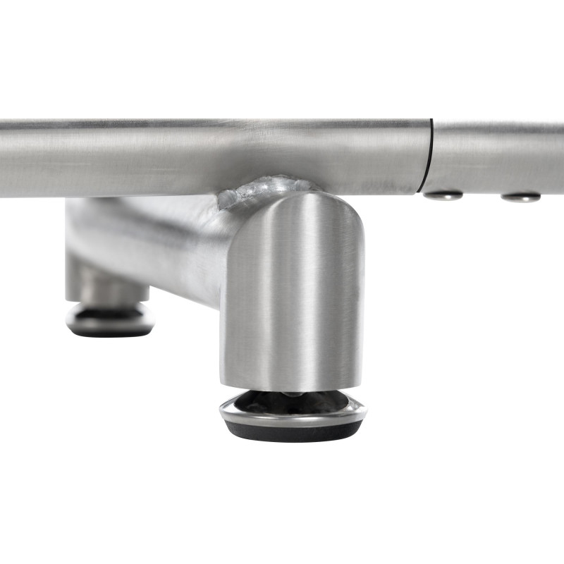 Porte-bûches de chauffage Drake acier inoxydable
