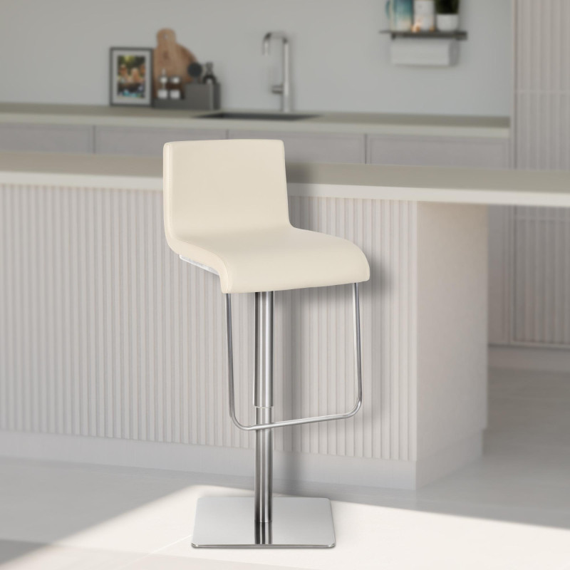 Tabouret de bar Limon E crème