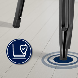 Banqueta de bar Joshua, preta