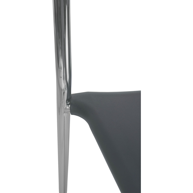 Tabouret de bar gris Gênes