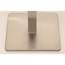 Taburete de bar Lameng de piel sintética E78 morado