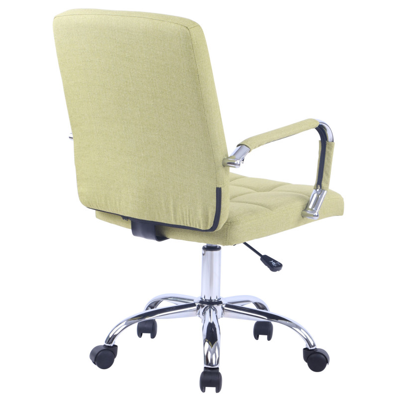Chaise de bureau Deli PRO en tissu vert
