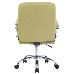 Chaise de bureau Deli PRO en tissu vert