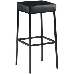 Tabouret de bar noir Montreal B85