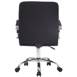 Chaise de bureau Deli PRO en tissu noir