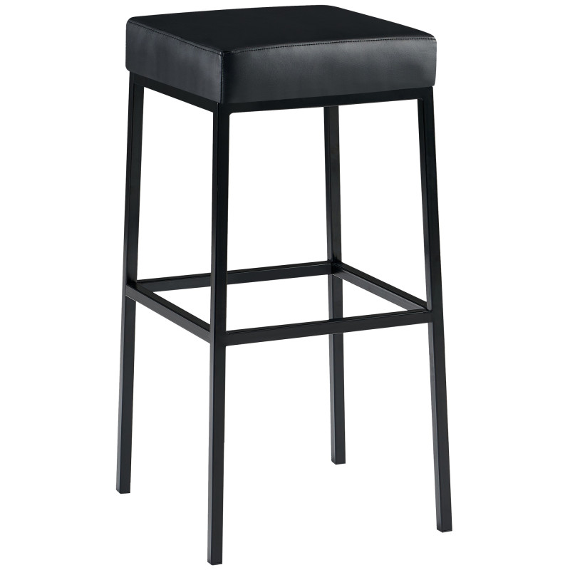 Tabouret de bar noir Montreal B80