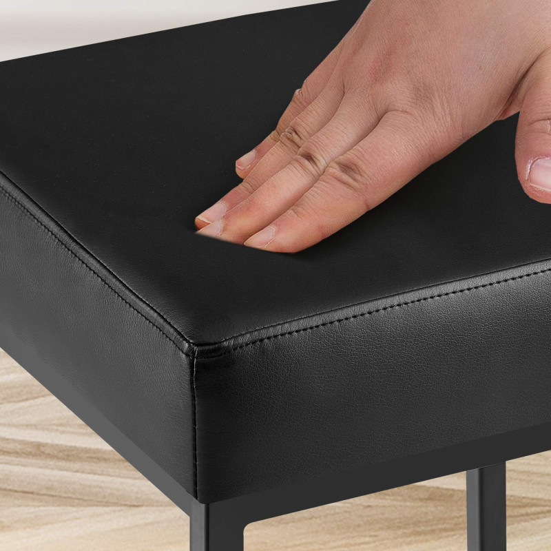 Tabouret de bar noir Montreal B80