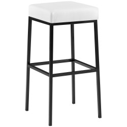 Tabouret de bar blanc Montreal B80