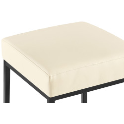 Sgabello da bar Montreal B80 color crema