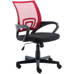 Chaise de bureau Genius rouge