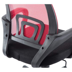 Chaise de bureau Genius rouge