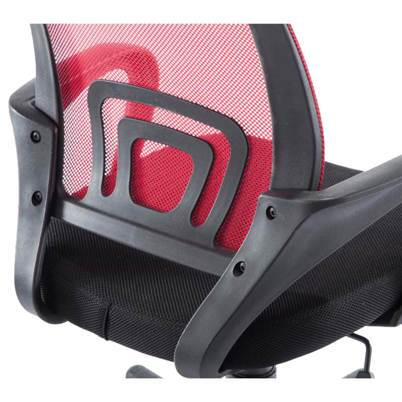 Chaise de bureau Genius rouge