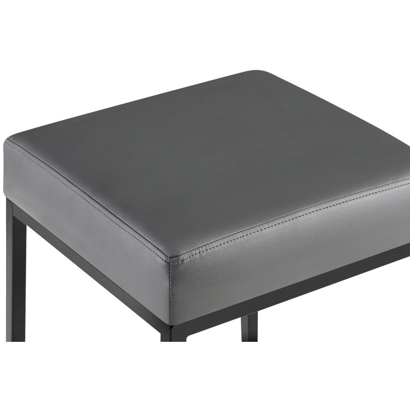 Tabouret de bar gris Montréal B80