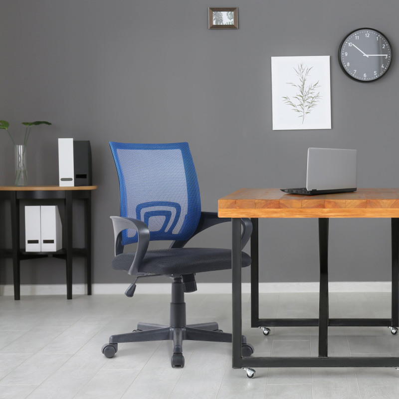 Chaise de bureau Genius bleu