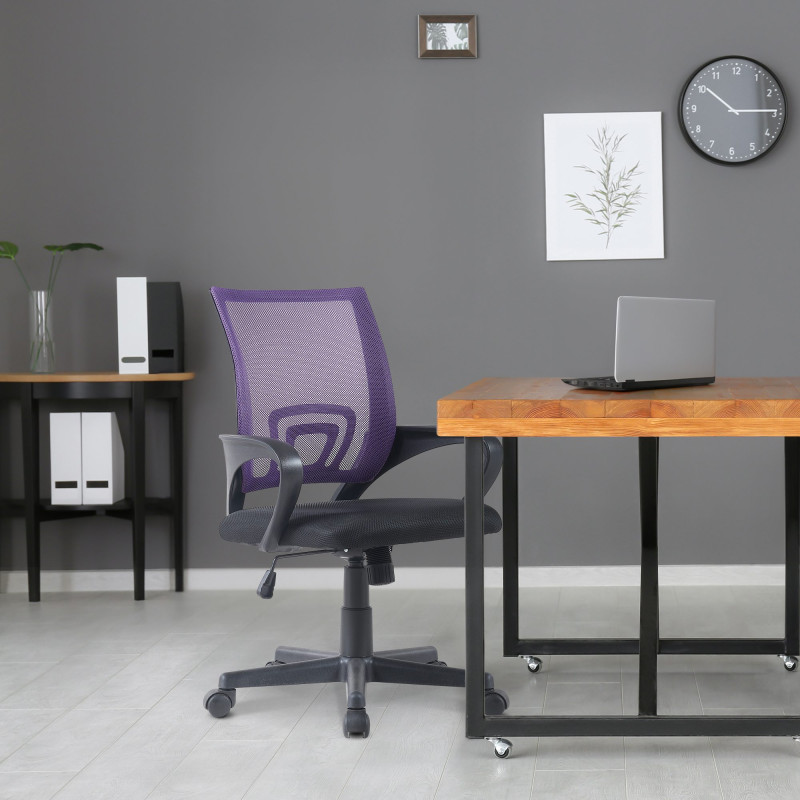 Chaise de bureau Genius violet
