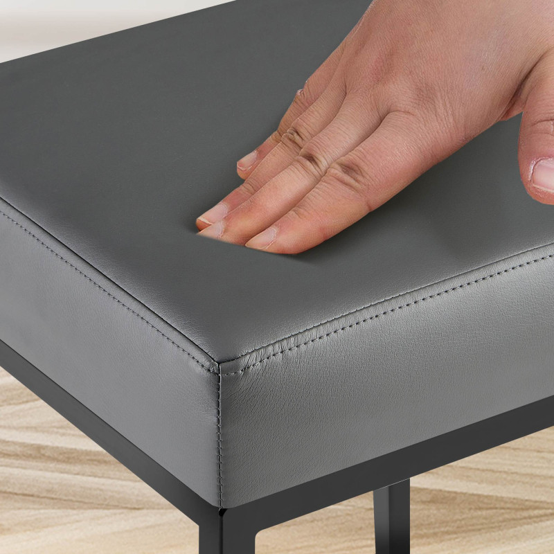 Tabouret de bar gris Montréal B85