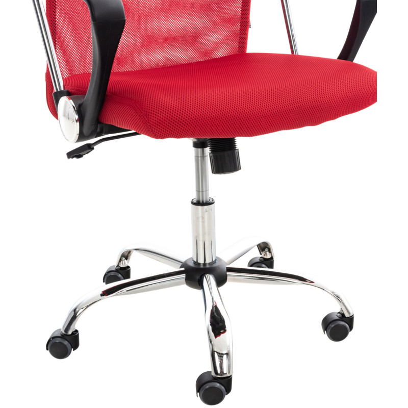 Chaise de bureau Washington rouge